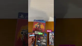 Clasificando mis juegos de PS4 en  Legendario, Bueno y Malo