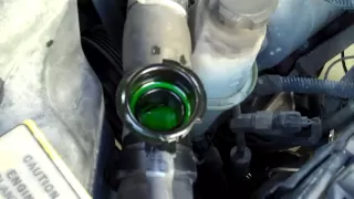 Changing the thermostat on a 2002 Dodge Durango with a 4.7L