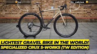 Building the LIGHTEST GRAVEL BIKE in the WORLD! This CRUX S-Works is INSANE!