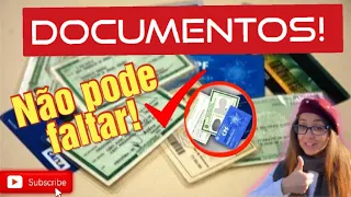 Documentos que você precisa trazer para Portugal