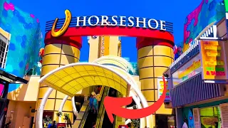 Horseshoe Las Vegas Casino Walk Thru w Commentary