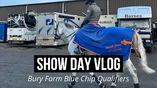 Show Day Vlog | B&C Blue Chip Qualifier, Bury Farm, Late Night Jumping