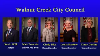 Walnut Creek City Council: March 16, 2021