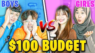 Boys vs Girls: $100 Budget Challenge in Bangkok
