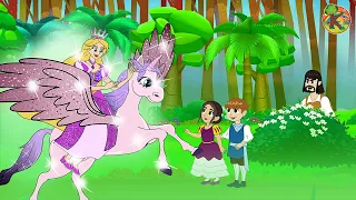 Prinzessin Rapunzel - Verlorene Kinder im Wald | KONDOSAN Deutsch - Märchen für Kinder