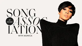 Monica Sings Stevie Wonder, Mary J. Blige and "So Gone" in a Game of Song Association | ELLE