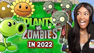 PLAYING PLANTS VS ZOMBIES FOR THE FIRST TIME IN 2022