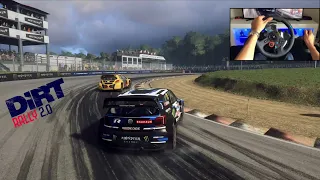 DiRT Rally 2.0 Volkswagen Polo R WRX Rallycross Lohéac Bretagne - Logitech G29