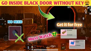 How to Open Black Door without password letter !!  Black Door New Glitch !! Pubg Metro Royal