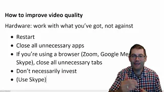 Using OBS to teach online with Skype/Zoom – Dealing with poor quality video stream
