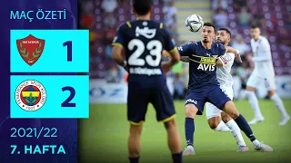 ÖZET: Atakaş Hatayspor 1-2 Fenerbahçe | 7. Hafta - 2021/22