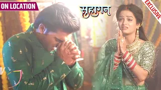 Suhagan | Bindiya Ko Dudhne Nikala Krish, Ambe Maa Ki Mandir Me Mangi Maafi | On Location