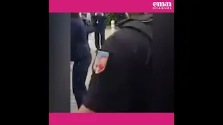 President Macron got slapped!⁣