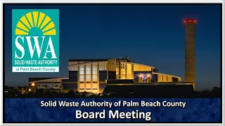 Solid Waste Authority Meeting: June 8, 2022