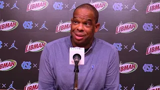 UNC Hubert Davis Pre-Virginia Tech Press Conference | Inside Carolina Interviews