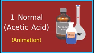 1 normal Acetic acid | 1 N acetic acid