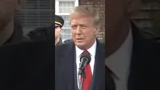 Trump attends wake of slain NYPD officer while Biden fundraises