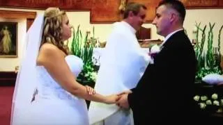 Church Ceremony:  Ring Exchange