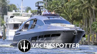 Fort Lauderdale Yachts - Awesome Pershing 8X, Vanquish, Ferretti, Viking and others. Yachtspotter 4K