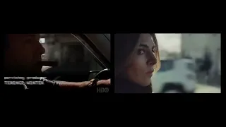 The Sopranos Super Bowl Commercial   with Meadow and AJ - intro vs original.