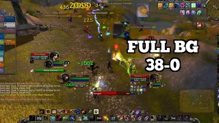 38-0 Full BG Hunter (Top DMG) WotLK Solo PvP - Rakzo