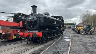 GWR Pannier 7714 Ride Along. SVR. 1/4/23