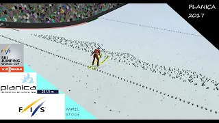 Odwzoruj to w DSJ4 #22 - Kamil Stoch - 251.5m -  Rekord polski - Planica 2017