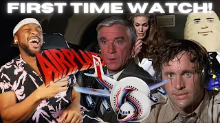 FIRST TIME WATCHING: Airplane! (1980) REACTION (Movie Commentary)