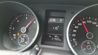 Volkswagen Golf mk6 1.6 Tdi CAY 0-130 Acceleration