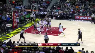 Bojan Bogdanovic vs Atlanta Hawks 2015.11.04 (12Pts)