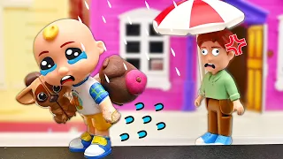 Cocomelon Family: JJ got lost and dropped his phone | Pretend Play with Cocomelon Toy