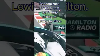 When Bono is supporting Lewis Hamilton from Brackley. #lewishamilton #f1 #formula1 #mercedes