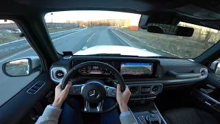 Mercedes-Benz G63 AMG | POV Loud Drive | 3D Audio | 2020 | 585 HP