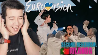 [REACTION] 🇵🇹 iolanda - Grito | SECOND REHEARSAL | EUROVISION 2024 PORTUGAL