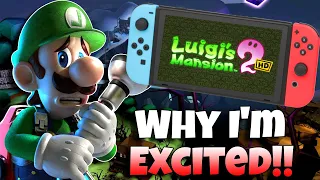 WHY I'm Excited for Luigi's Mansion 2 HD!!