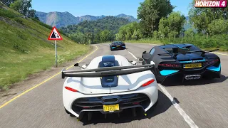 Forza Horizon 4 - Koenigsegg Jesko | Goliath Race Gameplay