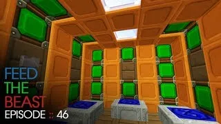 Minecraft Feed The Beast - E46 :: Teleporter Room