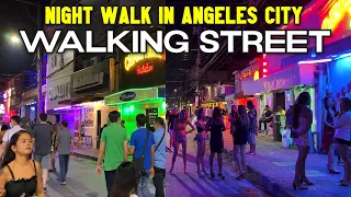 Night Walking in ANGELES CITY's Famous Street this 2022! | PHILIPPINES Angeles City Night Scenes