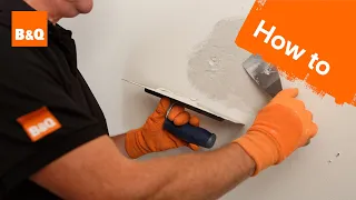 How to patch plaster a wall
