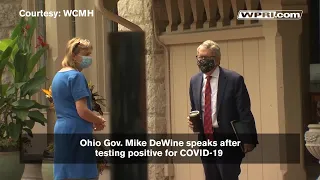 VIDEO NOW: Ohio Governor DeWine speaks after testing positive for COVID-19