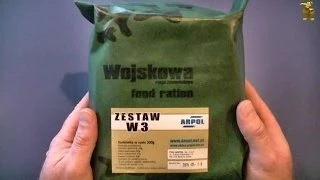 MRE Review - Polish Army Combat Ration - W3 - Pork Neck