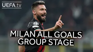 MILAN All Group Stage GOALS!