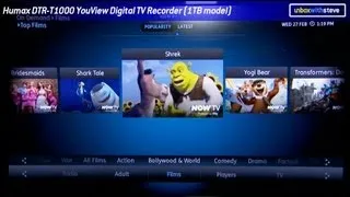 YouView Digital TV Recorder Product Demo Humax DTR-T1000 / DTR-T1010 - Unbox with Steve