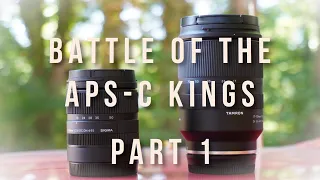 Part 1 - Sigma 18-50 mm F2.8 vs. Tamron 17-70 mm F2.8 I Battle of the Sony APS-C Kings👑