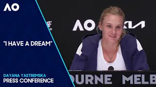 Dayana Yastremska Press Conference | Australian Open 2024 Quarterfinal