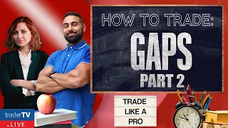 How To Trade: #GAPS PT 2 - Continuation Gaps Strategies❗ JAN 30 LIVE