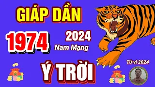 ☯ Tử Vi 2024: Tử Vi Tuổi Giáp Dần 1974(Nam Mạng) Năm 2024, Ý Trời, Làm Ăn Trúng Lớn, Giàu Cỡ Nào???