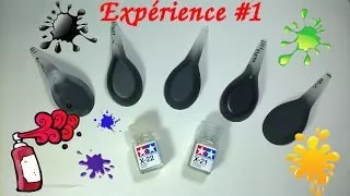 Expérience #1 Vernis Tamiya X-21 & X-22 FR