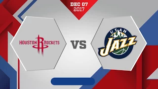 Houston Rockets vs. Utah Jazz - December 7, 2017