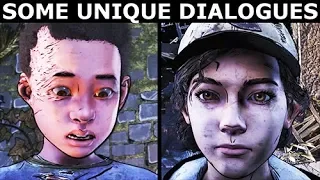 Unique Dialogue With Violet & Tenn - All Options - The Walking Dead Final Season 4 Episode 1